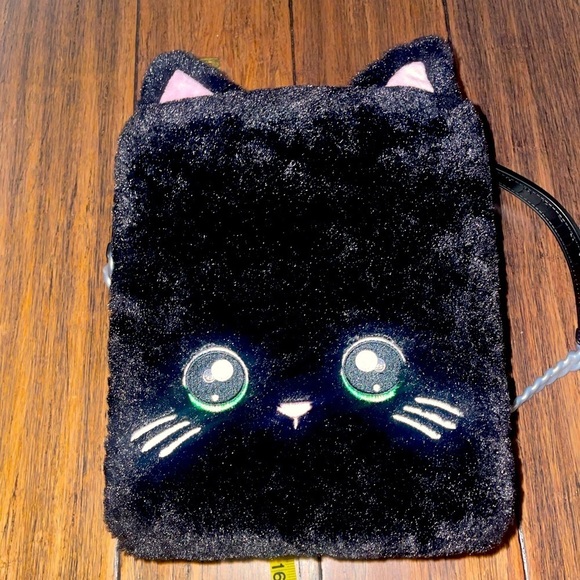 Cat backpack black cat hard case handbag - Picture 1 of 14